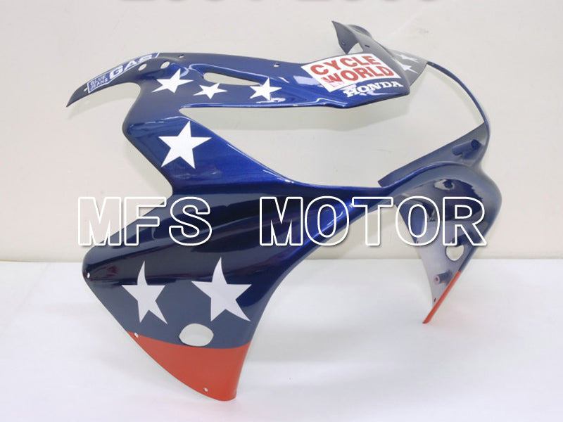 Honda CBR900RR 929 2000-2001 Injection ABS Fairing - Castrol - Blue Red - MFS5904 - Fairings Kit