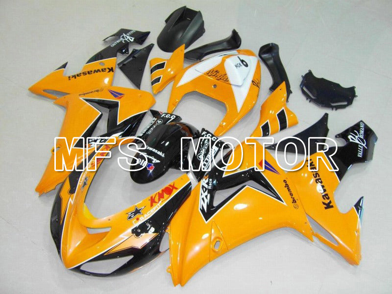 Kawasaki NINJA ZX10R 2006-2007 Injection ABS Fairing - Factory Style - Yellow - MFS5995 - Fairings Kit