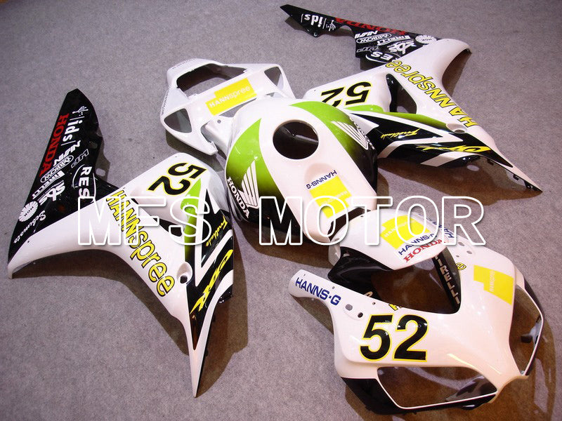 Honda CBR1000RR 2006-2007 Injection ABS Fairing - HANN Spree - White Green - MFS6049 - Fairings Kit