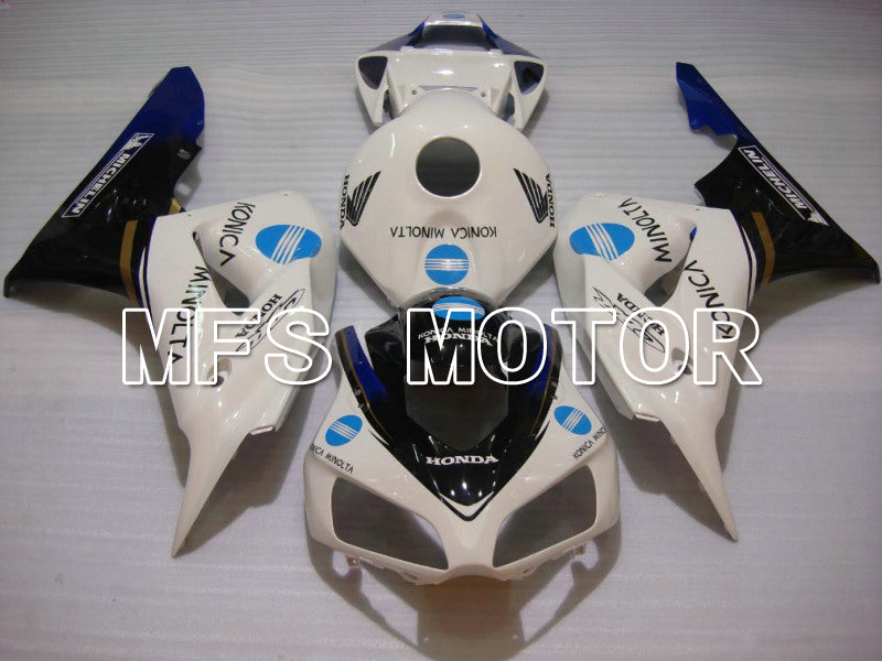 Honda CBR1000RR 2006-2007 Injection ABS Fairing - Konica Minolta - White - MFS6062 - Fairings Kit