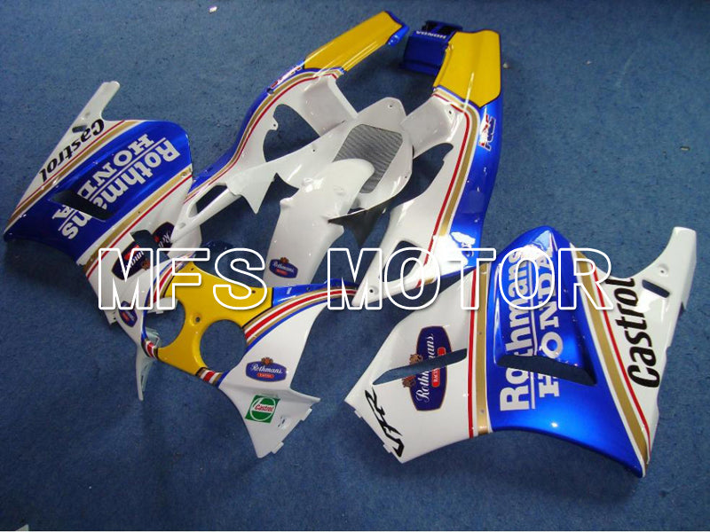 Honda VFR400R NC30 1990-1993 ABS Fairing - Rothmans - Blue White - MFS6303 - Fairings Kit
