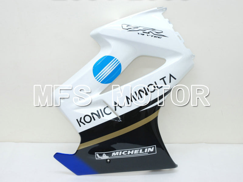 Honda VFR800 2002-2013 Injection ABS Fairing - Konica Minolta - Black White - MFS6318 - Fairings Kit