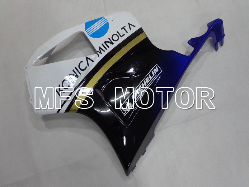Honda VTR1000 RC51 2000-2006 ABS Fairing - Konica Minolta - White Black Blue - MFS6360 - Fairings Kit