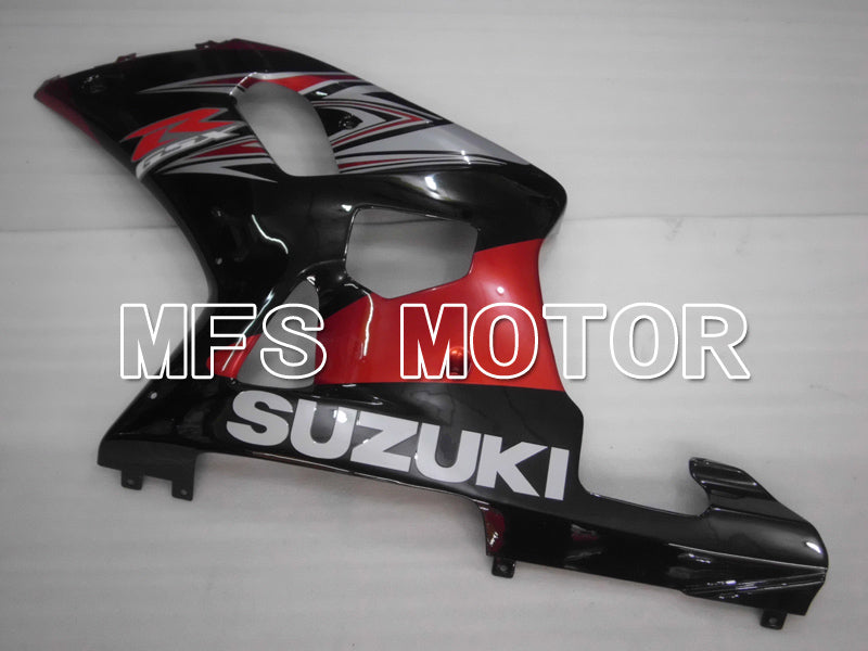 Suzuki GSXR750 2000-2003 Injection ABS Fairing - Factory Style - Black Red - MFS7075 - Fairings Kit