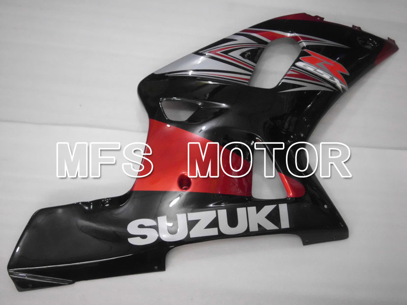 Suzuki GSXR750 2000-2003 Injection ABS Fairing - Factory Style - Black Red - MFS7075 - Fairings Kit