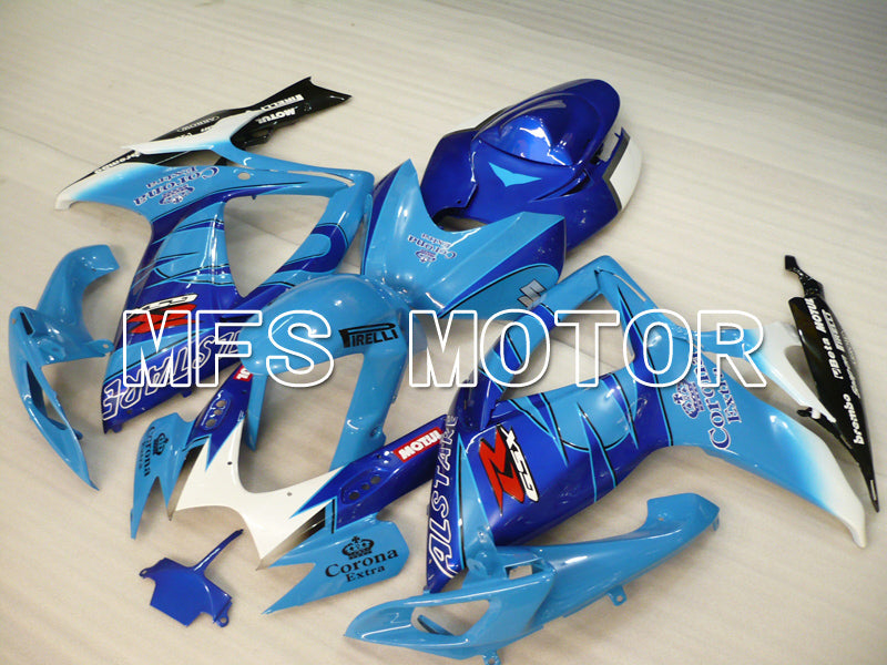 Suzuki GSXR600 GSXR750 2006-2007 Injection ABS Fairing - Corona - Blue - MFS6429 - Fairings Kit