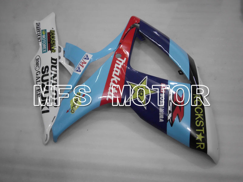 Suzuki GSXR600 GSXR750 2006-2007 Injection ABS Fairing - DUNLOP - Blue - MFS6431 - Fairings Kit