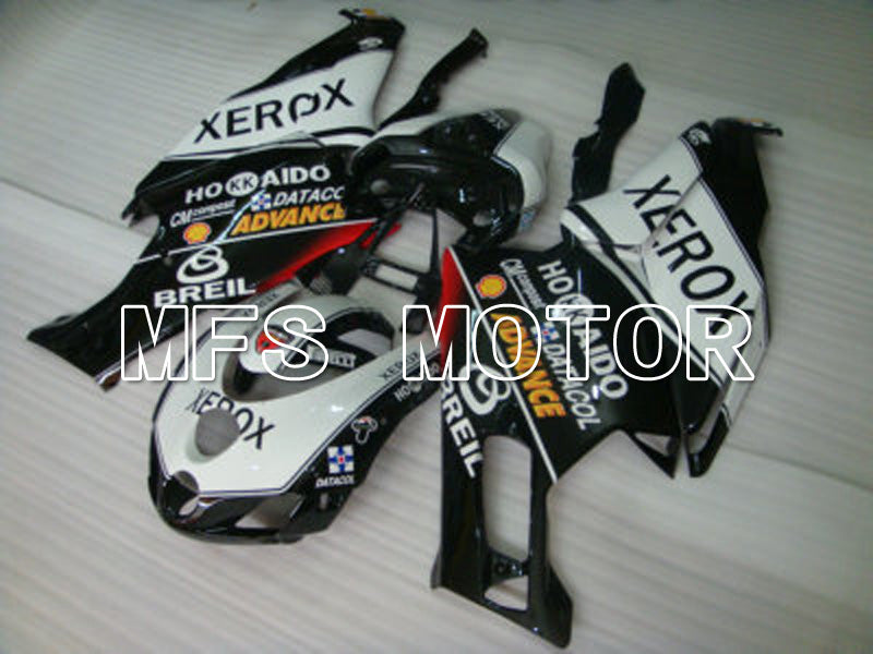 Ducati 749 / 999 2003-2004 Injection ABS Fairing - Xerox - Black White - MFS6433 - Fairings Kit