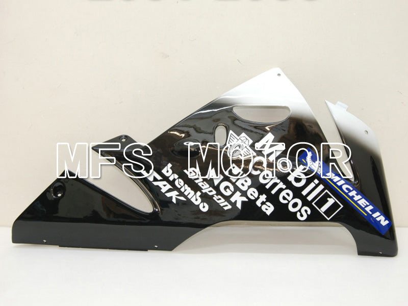 Kawasaki NINJA ZX10R 2004-2005 Injection ABS Fairing - West - Black White - MFS6445 - Fairings Kit