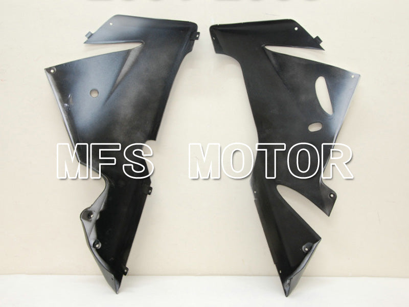 Kawasaki NINJA ZX10R 2004-2005 Injection ABS Fairing - West - Black White - MFS6445 - Fairings Kit