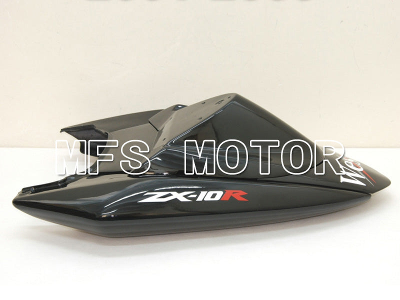Kawasaki NINJA ZX10R 2004-2005 Injection ABS Fairing - West - Black White - MFS6445 - Fairings Kit