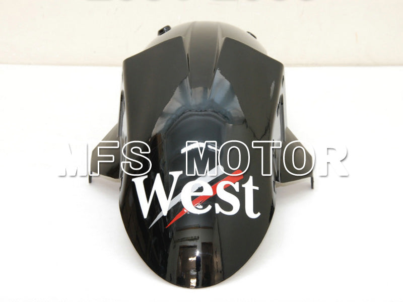 Kawasaki NINJA ZX10R 2004-2005 Injection ABS Fairing - West - Black White - MFS6445 - Fairings Kit