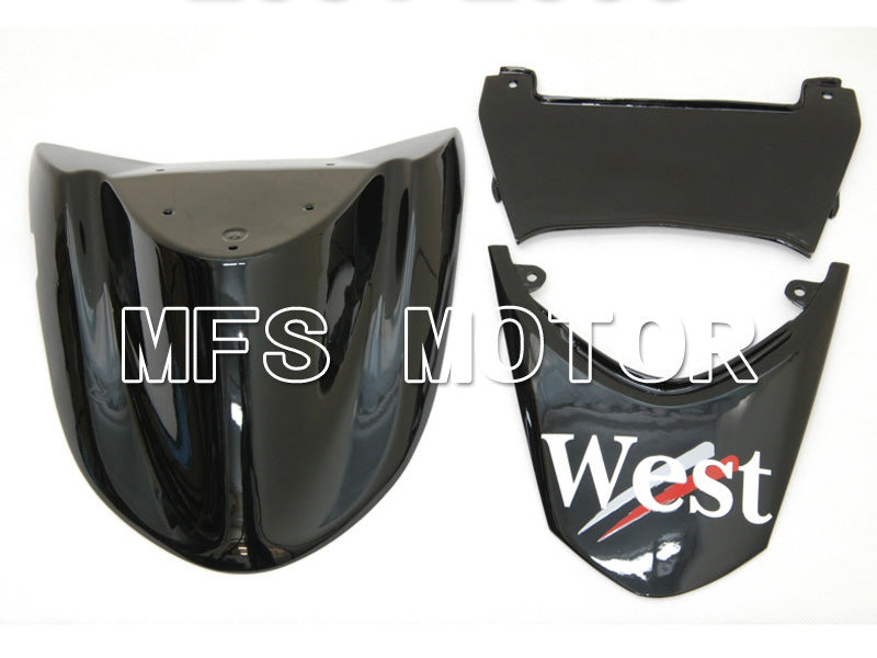 Kawasaki NINJA ZX10R 2004-2005 Injection ABS Fairing - West - Black White - MFS6445 - Fairings Kit