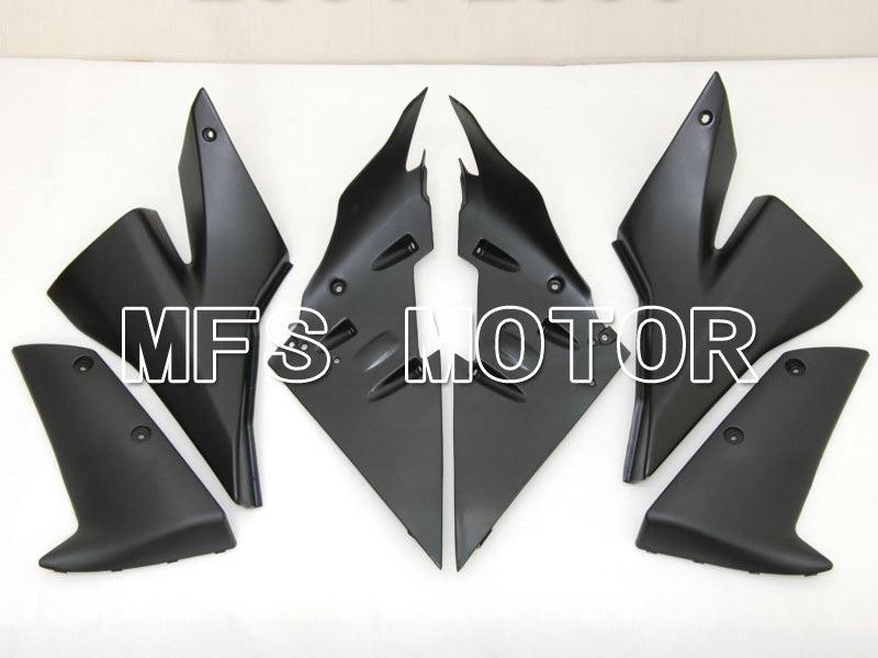 Kawasaki NINJA ZX10R 2004-2005 Injection ABS Fairing - West - Black White - MFS6445 - Fairings Kit