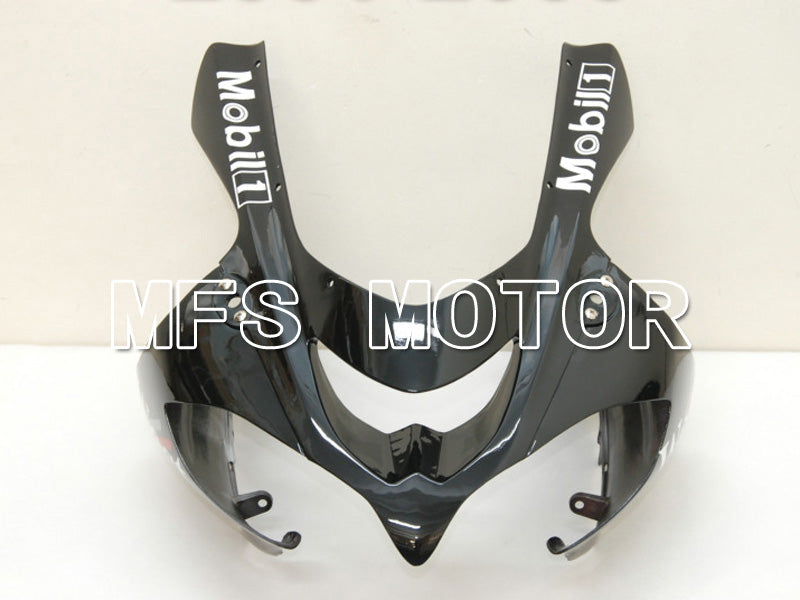 Kawasaki NINJA ZX10R 2004-2005 Injection ABS Fairing - West - Black White - MFS6445 - Fairings Kit