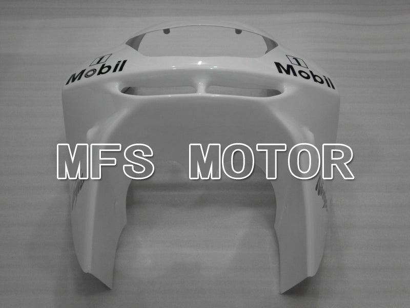 Kawasaki NINJA ZX6R 1994-1997 ABS Fairing - West - Black White - MFS6449 - Fairings Kit