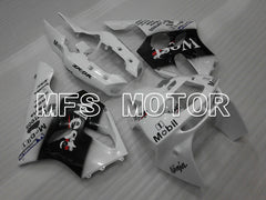 Kawasaki NINJA ZX6R 1994-1997 ABS Fairing - West - Black White - MFS6449 - Fairings Kit