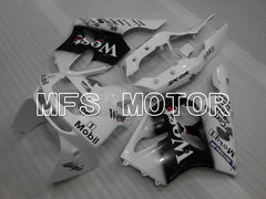 Kawasaki NINJA ZX6R 1994-1997 ABS Fairing - West - Black White - MFS6449 - Fairings Kit