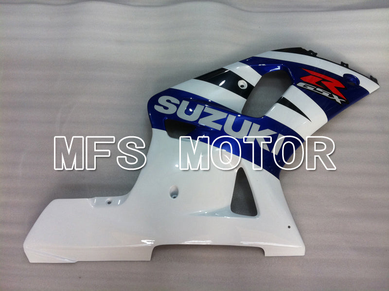 Suzuki GSXR750 2000-2003 Injection ABS Fairing - Factory Style - Black Wihte Blue - MFS7076 - Fairings Kit