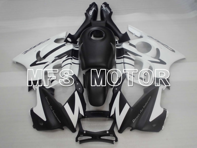 Honda CBR600 F3 1997-1998 Injection ABS Fairing - Factory Style - Black White Matte - MFS6464 - Fairings Kit