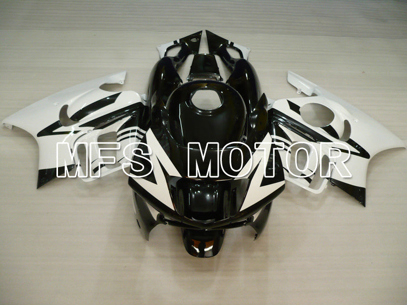 Honda CBR600 F3 1997-1998 Injection ABS Fairing - Factory Style - Black White - MFS6466 - Fairings Kit