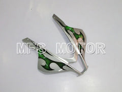 Honda CBR600RR 2007-2008 Injection ABS Fairing - Factory Style - Green Silver - MFS6417 - Fairings Kit