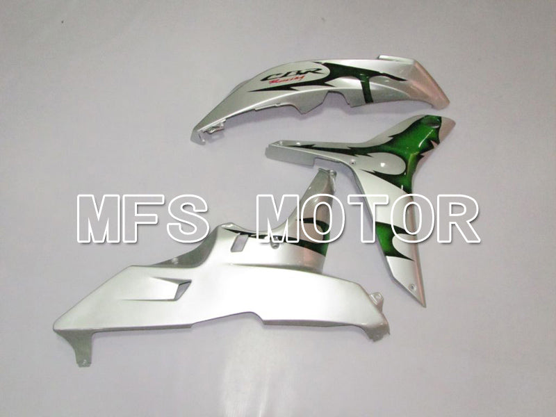 Honda CBR600RR 2007-2008 Injection ABS Fairing - Factory Style - Green Silver - MFS6417 - Fairings Kit
