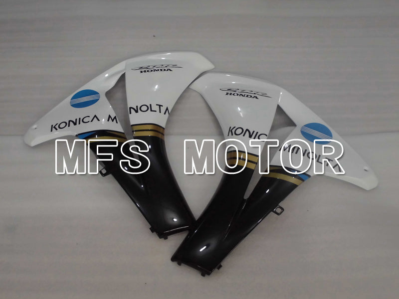 Honda CBR1000RR 2008-2011 Injection ABS Fairing - Konica Minolta - Black White - MFS6485 - Fairings Kit