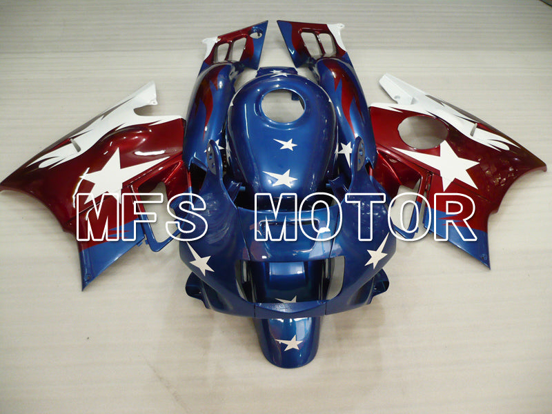 Honda CBR600 F2 1991-1994 ABS Fairing - Others - Blue Red - MFS6493 - Fairings Kit