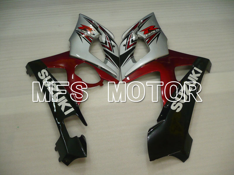 Suzuki GSXR1000 2005-2006 Injection ABS Fairing - Factory Style - Red Silver - MFS2663 - Fairings Kit