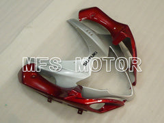 Suzuki GSXR1000 2005-2006 Injection ABS Fairing - Factory Style - Red Silver - MFS2663 - Fairings Kit