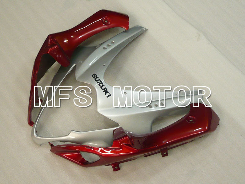 Suzuki GSXR1000 2005-2006 Injection ABS Fairing - Factory Style - Red Silver - MFS2663 - Fairings Kit