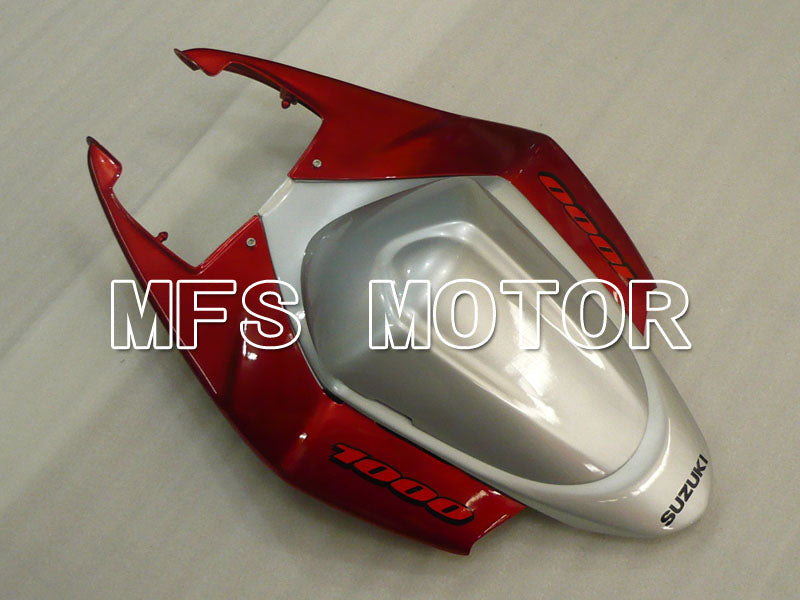 Suzuki GSXR1000 2005-2006 Injection ABS Fairing - Factory Style - Red Silver - MFS2663 - Fairings Kit