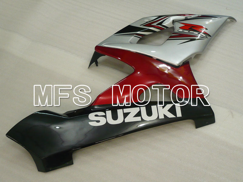Suzuki GSXR1000 2005-2006 Injection ABS Fairing - Factory Style - Red Silver - MFS2663 - Fairings Kit