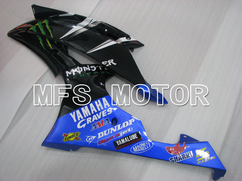 Yamaha YZF-R6 2008-2016 Injection ABS Fairing - Monster - Blue Black - MFS3860 - Fairings Kit