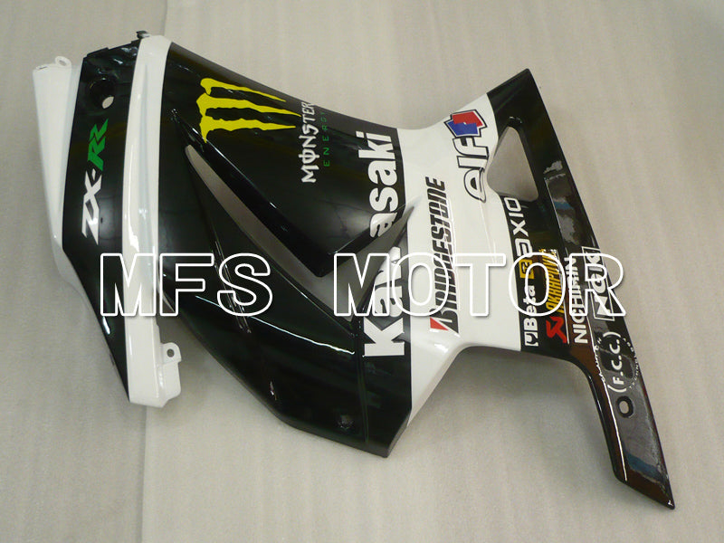 Kawasaki NINJA EX250 2008-2012 Injection ABS Fairing - Monster - Black White - MFS6421 - Fairings Kit