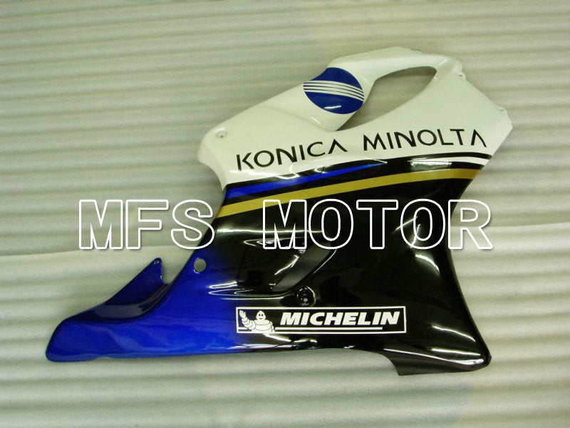 Honda CBR600 F4i 2001-2003 Injection ABS Fairing - Konica Minolta - Black White - MFS4686 - Fairings Kit