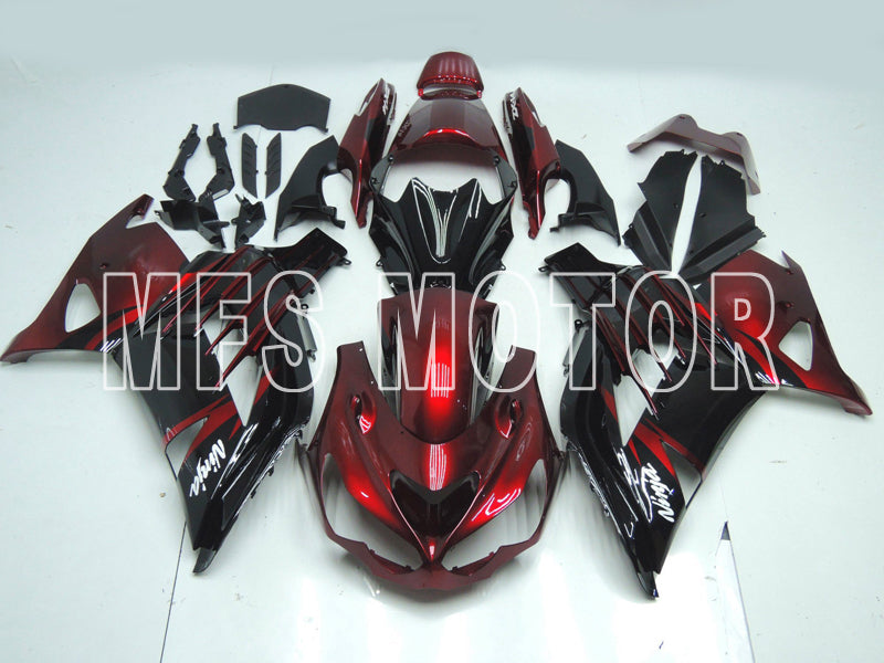 Kawasaki ZX14R 2012-2023 Injection ABS Fairing - Factory Style - Red Black - MFS8410 - Fairings Kit