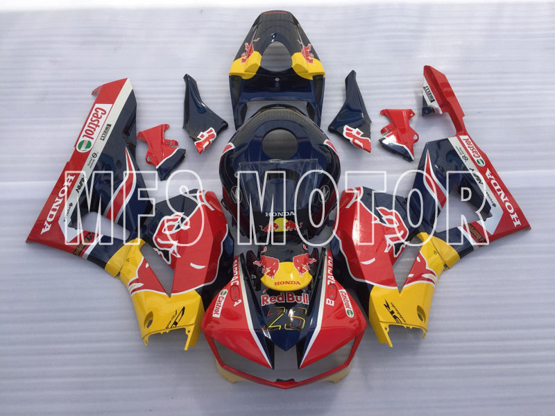 Honda CBR600RR 2013-2023 Injection ABS Fairing - Red Bull - Red Blue - MFS8366 - Fairings Kit
